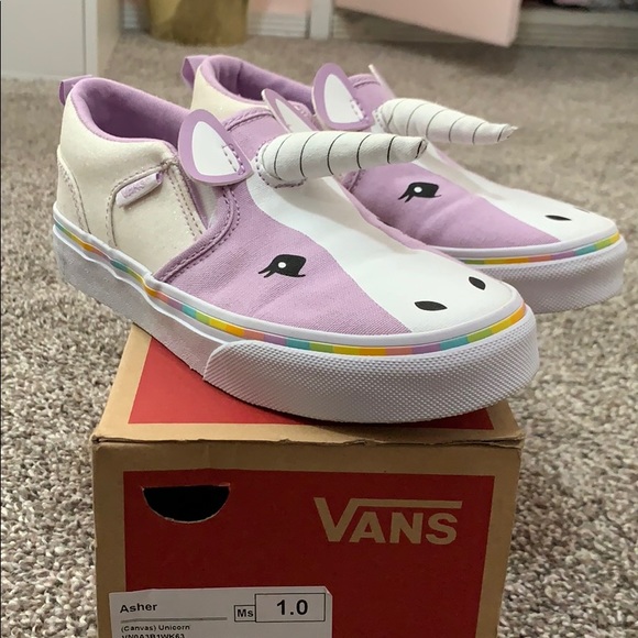 unicorn vans size 1